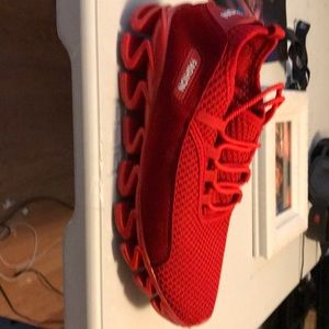 Red fashion shoes worn 1 time and only